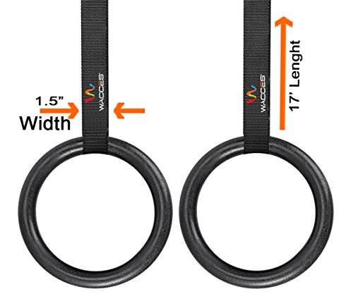 Wacces Exercise Fitness Gymnastic Rings