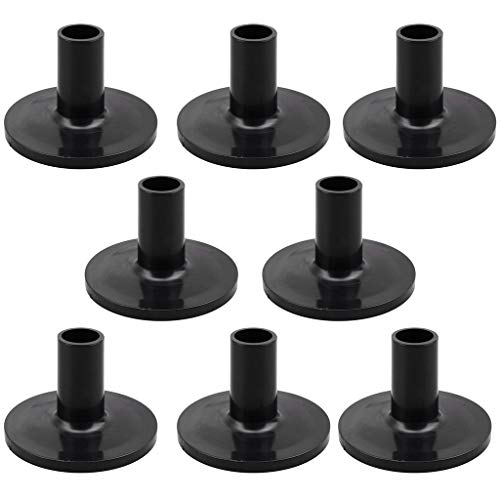8Pcs Cymbal Sleeves Drum Cymbal Sleeves with base Replacement for Shelf Drum Kit Black, Drum & Percussion Accessories - Thumbnail 4