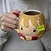Harry Potter Ron Weasley Figural Ceramic Coffee Mug - Cute Chibi Design with Gryffindor Scarf Handle - 24 oz - Great Gift for Any Fan