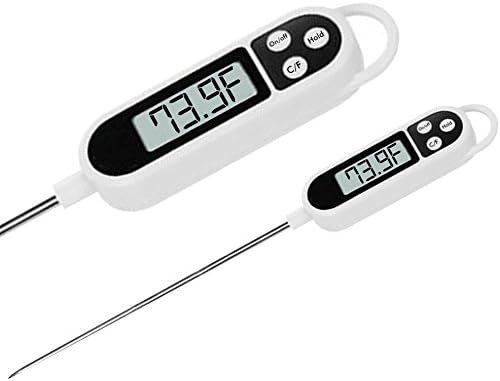 Kitchen thermometer for meat, chicken, grilling, casseroles, soups. Digital instant read thermometer for kitchen BBQ.