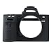 STSEETOP Camera Case for Sony A7III A7RIII ILCE-7RIII A73 A7R3 - Protective Silicone DSLR Skin Cover, Detachable Cage, Shockproof, Dustproof (Black)