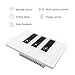 Faryuan Smart Wi-Fi Touch Panel Wall Switch Remote Control Timing Function with Smartphone Compatible with Alexa (three way switch)