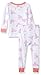 Burt's Bees Baby Unisex Baby Pajamas, Tee and Pant 2-Piece PJ Set, 100% Organic Cotton (12 Mo-7 Yrs), Lily Snuggle Bee, 24 Months
