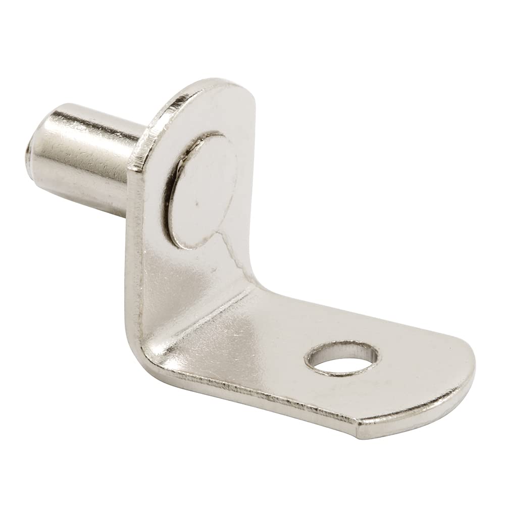 Photo 1 of Prime-Line U 10169, Nickel Plated Shelf Support, 1/4 Inch - Pack of 8