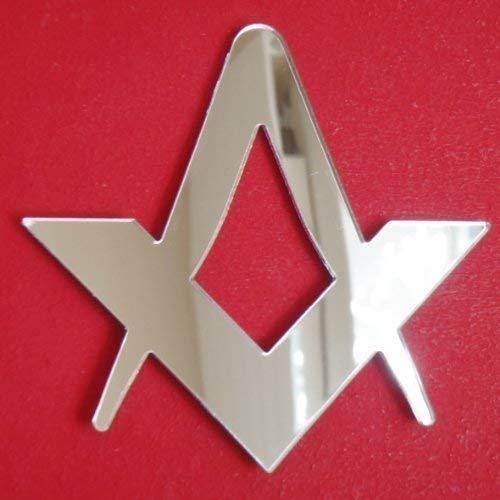 Compass & Set Square Mirror 50cm x 45cm