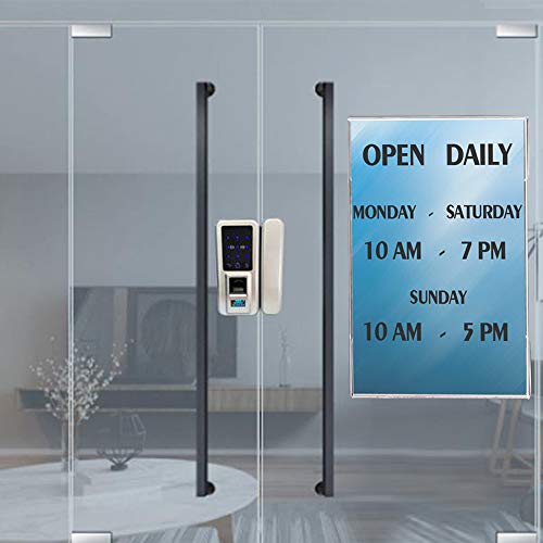 8.5x11 inch Wall Mount Acrylic Sign Holders with 3M Tape Adhesive