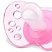 Chicco Flair Orthodontic BPA-Free Pacifier with Reusable Sterilizing Case, 2-Pack, Pink/Purple, 6-12m