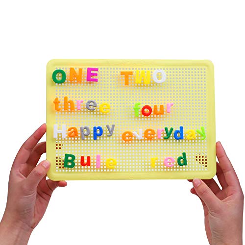 image for Vigeiya Alphabet Letters Educational Toys Creative Building Block Fun 