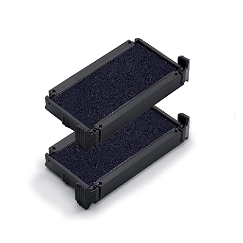 Trodat Replacement Ink Pads 6/4910 - Pack of 2 - Violet Ink - for the Printy 4910 and 4810