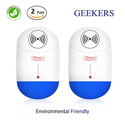 GEEKERS Pest Control Ultrasonic Repeller Electronic Spider Repellent