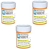Shot Glasses Prescription Rx Pill Bottle Funny Shot Glass Set of 3 Novelty Fun Shots 2 oz Gag Gifts Sets for Men & Women, Gre