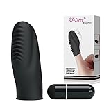 Odeer- Silicone Fingering Stimulation Dancing Mini Finger Vibrator G-spot Clitoral Vagina Nipple Massager Vibration Full body for Women Adult Toy
