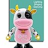 Glowing Electric Walking Cow Toy, Robot Cow Toy, Kids for Kids over 3 Years Old