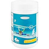 Chlorīne Tâblets 1 Inch, Chlorīne Pucks for Hot Tubs, Mini Pucks for Swimming Pools Hot Tubs Spas, 1 Inch in Diameter, 45Pcs 