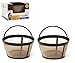 GoldTone Brand Reusable 8-12 Cup Basket Coffee Filter fits Mr. Coffee Makers and Brewers. BPA Free - (2 PACK)