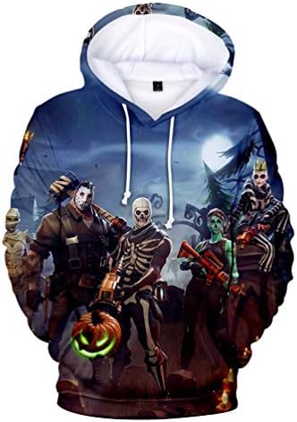Sweatshirts Game 3D Printing Sports Zipper Hooded Sweater Autumn and Winter Clothes Jacket Hoodies