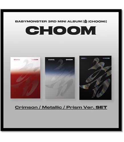 Amazon.com: (2 Version Set : 1Standard+1Jewel) BABYMONSTER CHOOM