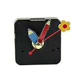 OHTOP Silent Quartz Clock Movement Mechanism Flower Hands DIY Repair Part Kit