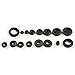 250pcs Rubber Grommet Firewall Hole Plug Set Electrical Wire Gasket 18 Size Assortment with Plastic Box