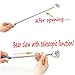 glacely (2-Pack) Bear Claws Metal Back Scratchers Portable Extendable Telescopic/Free 1 Back Scratchers and 2 Metal Earpick(Free)..