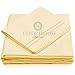 Cosy House Collection Everyday 1500 Series Bed Sheet Set - Ultra Soft & Cool Hotel Bedding - Deep Pocket - Wrinkle, Stain and Fade Resistant - 4 Piece Set (Queen, Pastel Yellow)