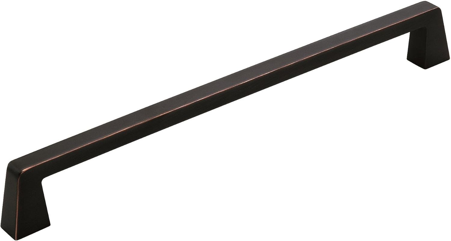 Amerock | Appliance Pull | Oil Rubbed Bronze | 12 inch (305 mm) Center to Center | Blackrock | 1 Pack | Drawer Pull | Drawer Handle | Cabinet Hardware