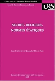 Secret, religion, normes étatiques