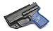 Concealment Express IWB KYDEX Holster: fits Kahr PM9 CM9 - Custom Molded Fit - Made in USA - Inside Waistband Concealed Carry Holster - Adjustable Cant & Retention