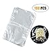 Timoo 7x10 inch Shrink Wrap Bags,100 Pcs Clear PVC Heat Shrink Wrap Bags Great for Soaps, Bath Bombs, Tins, Crafts & DIY Homemade Gifts