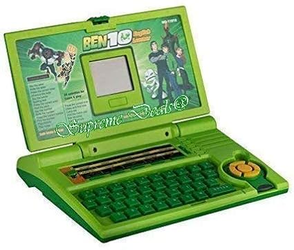 generic Power Educational Laptop for 20 Fun Activities Enhanced Skills for Boy and Girls (Green)
