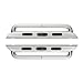 Mifa Clasp Buckle Strap Adapter Lugs Adapters Connector with Pentalobe Screwdriver for Apple Watch Series 1 2 3, 38mm - Stainless Steel