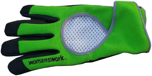 Womanswork 810S Performance Glove with Toughtek, Blue Green, Small