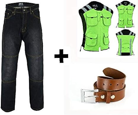 motorcycle jeans belt