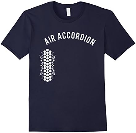 Mens AIR Accordion T-Shirt THE ORIGINAL XL Navy