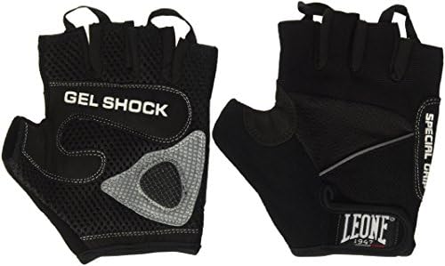 LEONE 1947 AB712-Guantes de Fitness, Color Negro - Negro, tamaño ...