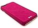 Bastex iPhone 6 Plus/6s Plus Case, Hot Pink Hidden Back Wallet Mirror Case with Stand Feature and Card Holder for Apple iPhone 6 Plus, 6S Plus 5.5