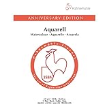 Hahnemuhle Anniversary Edition 425gsm Watercolour Block 30x40 Centimeter, 15 Sheets, Matt