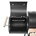 Lovinland Charcoal Grill BBQ Grill with 2 Cooking Area and Wheels for Camping Backyard Party
