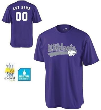 kansas state football jersey custom
