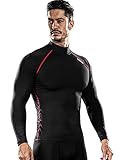 [DRSKIN] Compression Tight Shirt Base layer Running Shirt men women (SRO41, L)