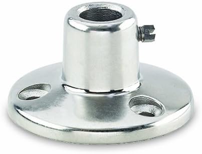 Talboys 916132 Nickel Plated Zinc Labjaws Lab-Frame Foot, 2.75" Diameter x 1.25" Height