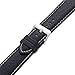 Hadley-Roma MS-906 Black 24mm Men's Genuine Leather Watch Band