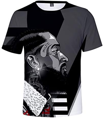 Nipsey Hussle RIP 3D T-Shirt Hip Hop, Rap Tribute T Shirt