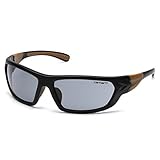 Carhartt Carbondale Safety Sunglasses with Gray Anti-fog Lens