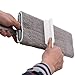 PICAD Microfiber Flat Mop Multi Slots Switch for Cleaning Hardwood and Floors, Includes: 1 Mop, 1 Dirt Removal Scrubber, 2 Pads Refills