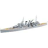 Aoshima 1/700 Water Line Series No.807 British Navy Heavy Cruiser Exeter Plastic Model