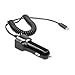 BoxWave Car Charger Compatible with Jitterbug Flip - Car Charger Plus, with Extra USB Port and Integrated Built-in Cable - Black
