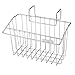 Kitchen Sink Caddy, YIFAN Stainless Steel Scrubber Sponge Soap Sink Organizer Holder - Silver