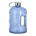 Geo Sports Bottles GEO 1 Gallon (128oz) BPA Free Reusable Leak-Proof Drinking Water Bottle w/48mm Stainless Steel (Dark Blue)