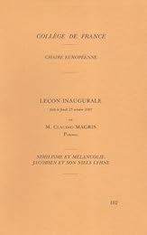 Nihilisme et mélancolie, Jacobsen et son Niels Lyhne